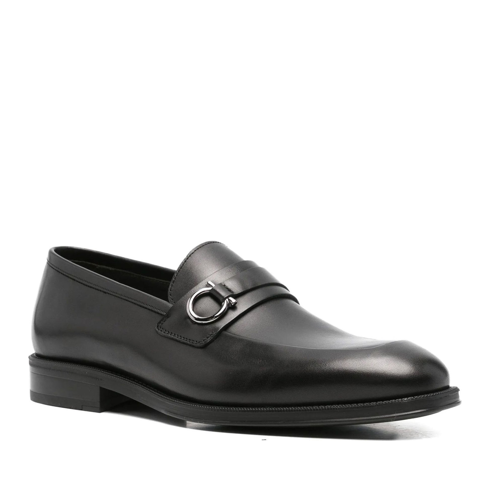Men's Black Dress Loafers