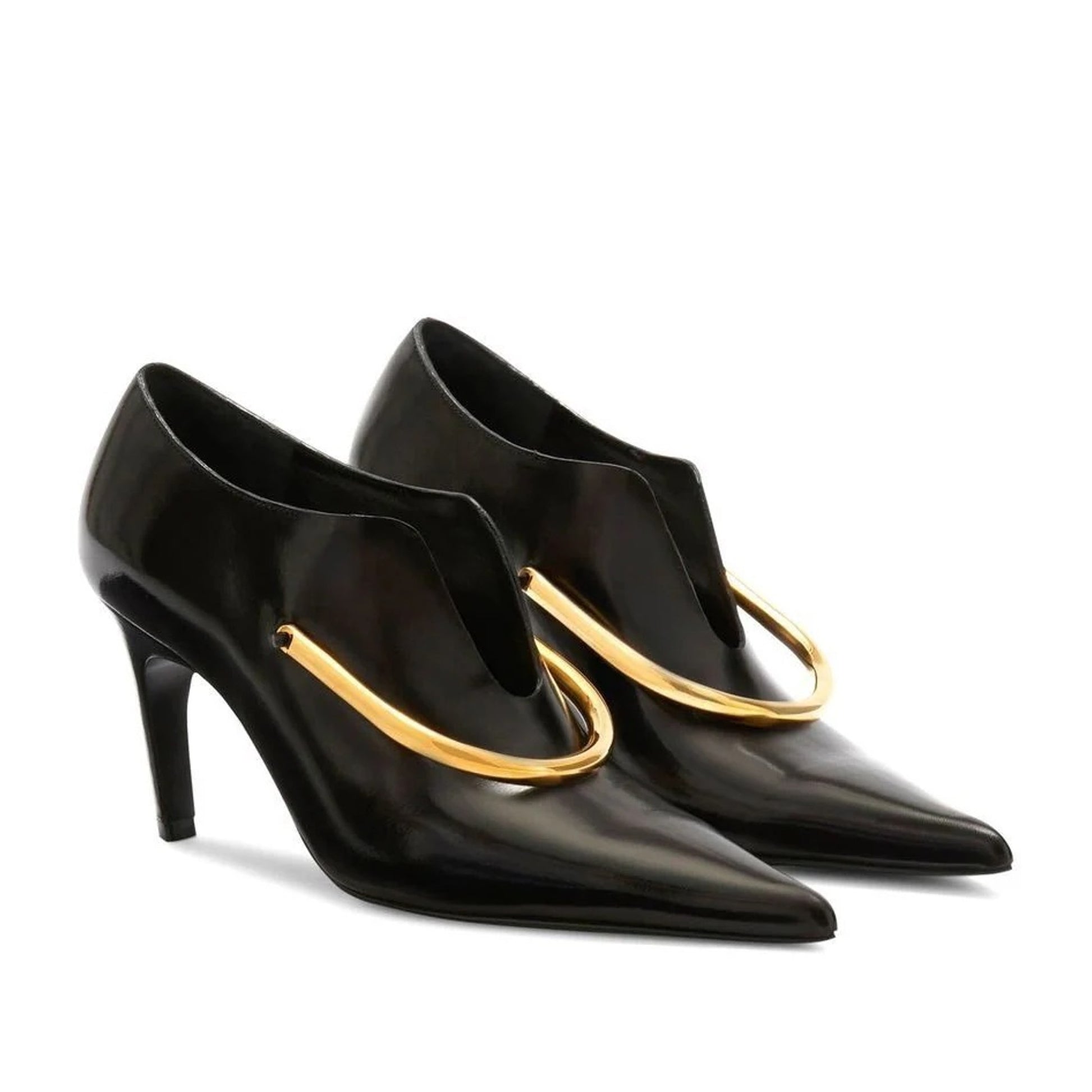 Women's Black Dress Lowheel Ankle Boots