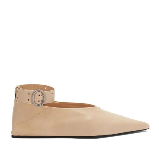 Women's Beige Ballet Flats