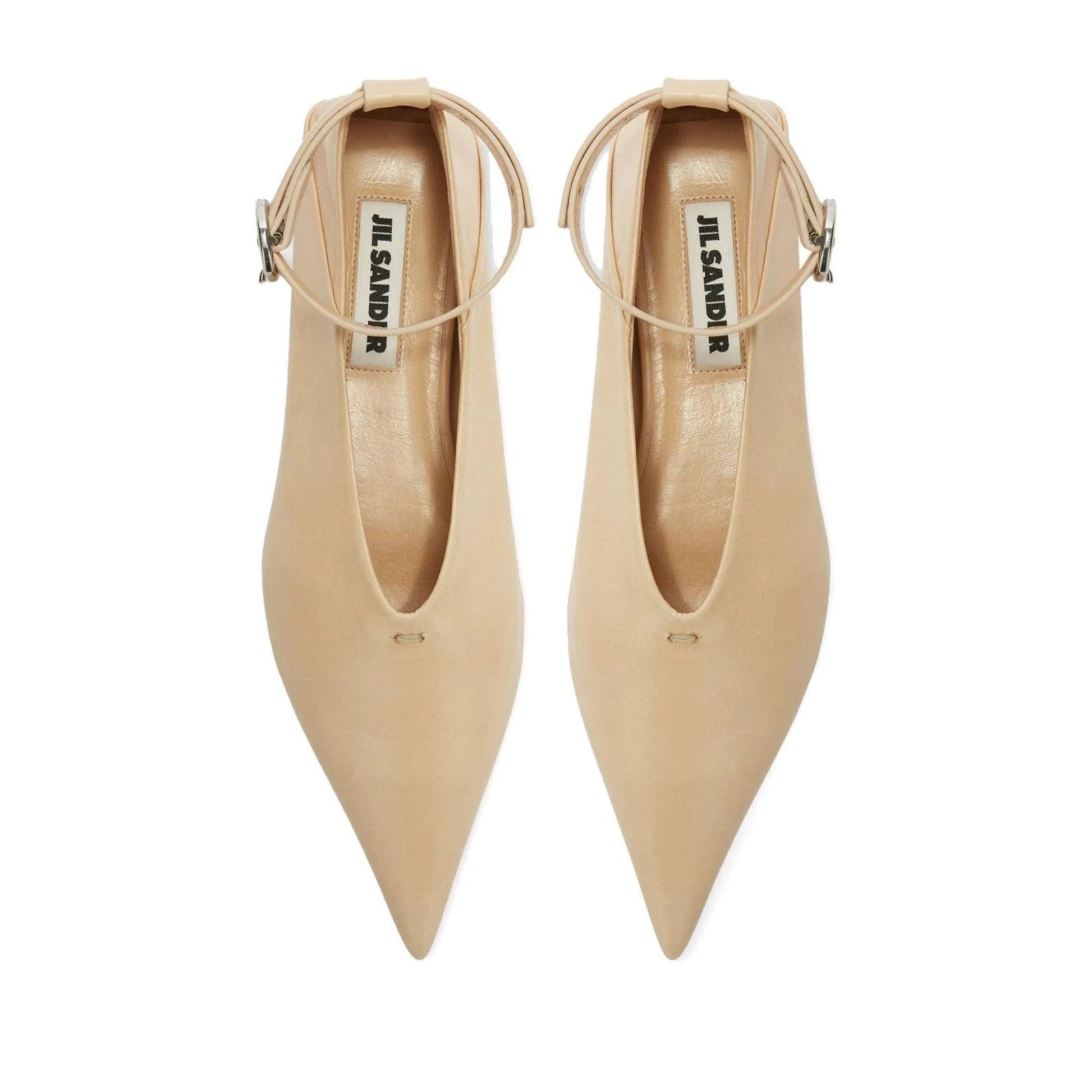Women's Beige Ballet Flats