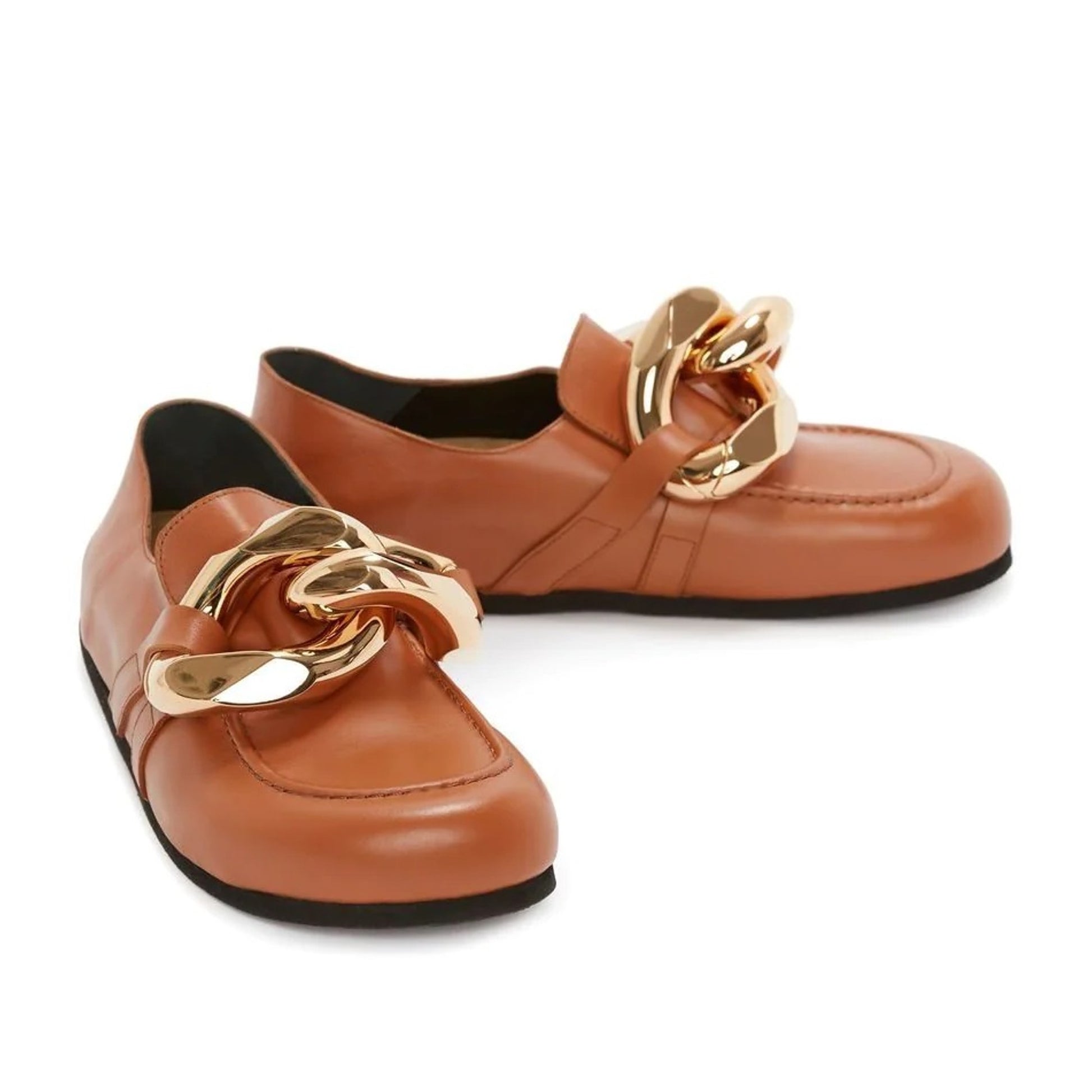 Women's Orange Loafers