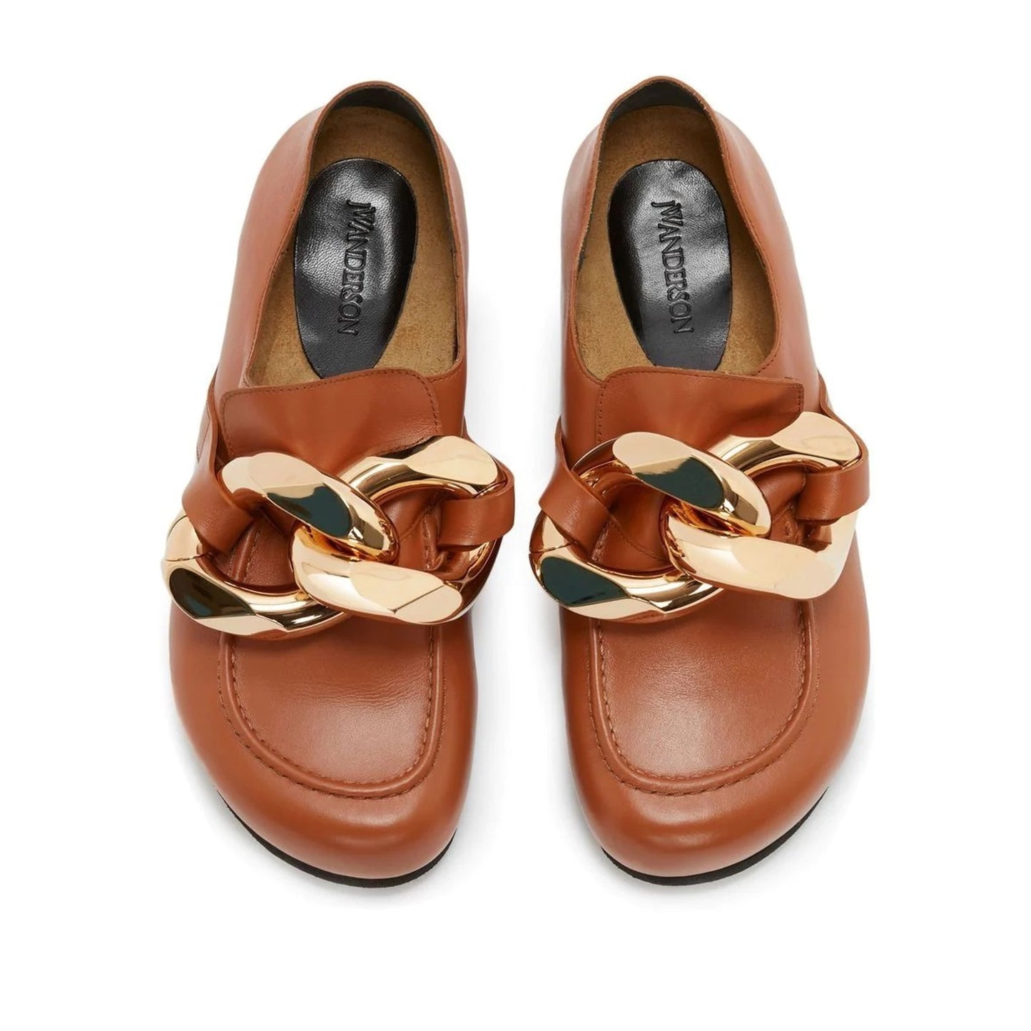 Women's Orange Loafers