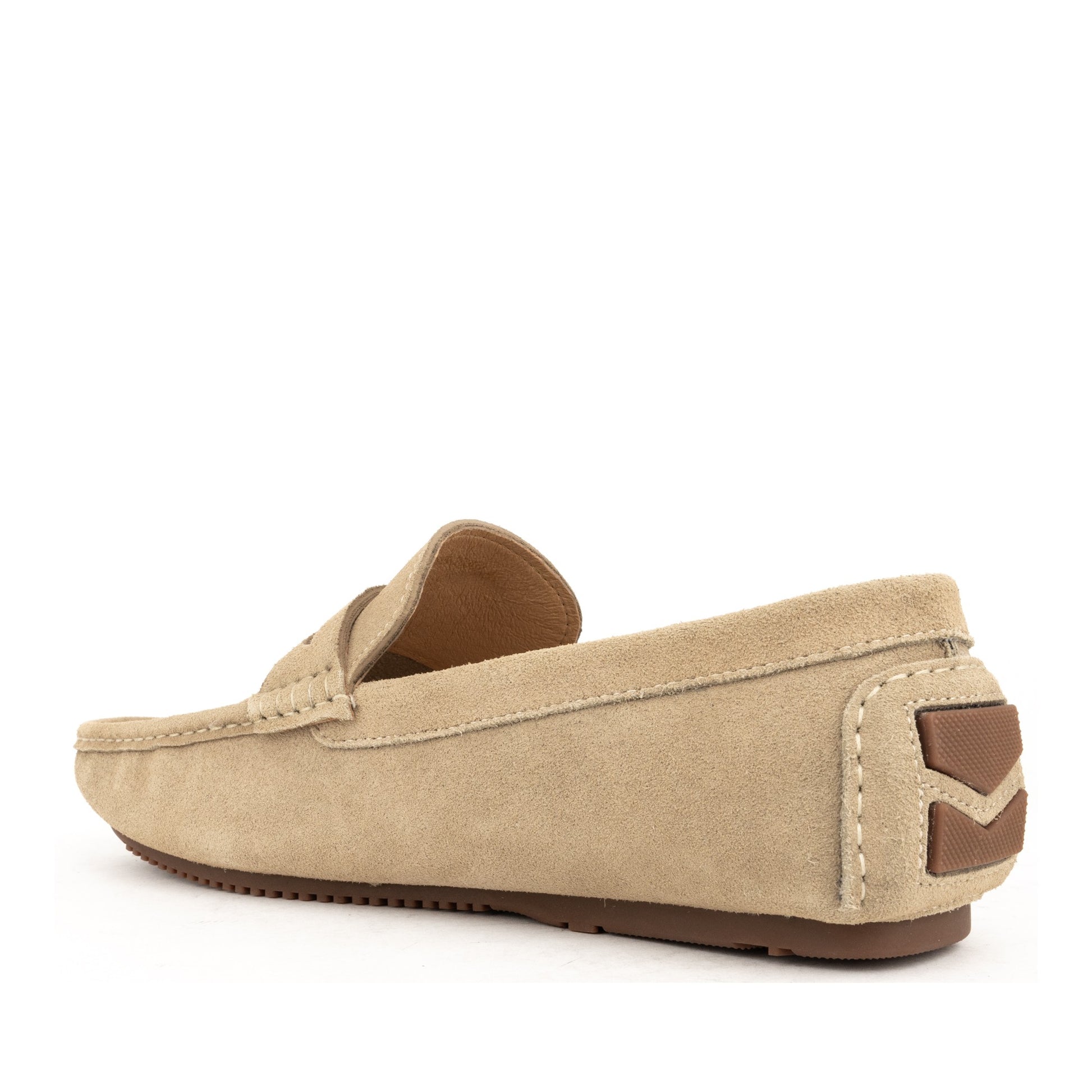 Men's Beige Moccasins