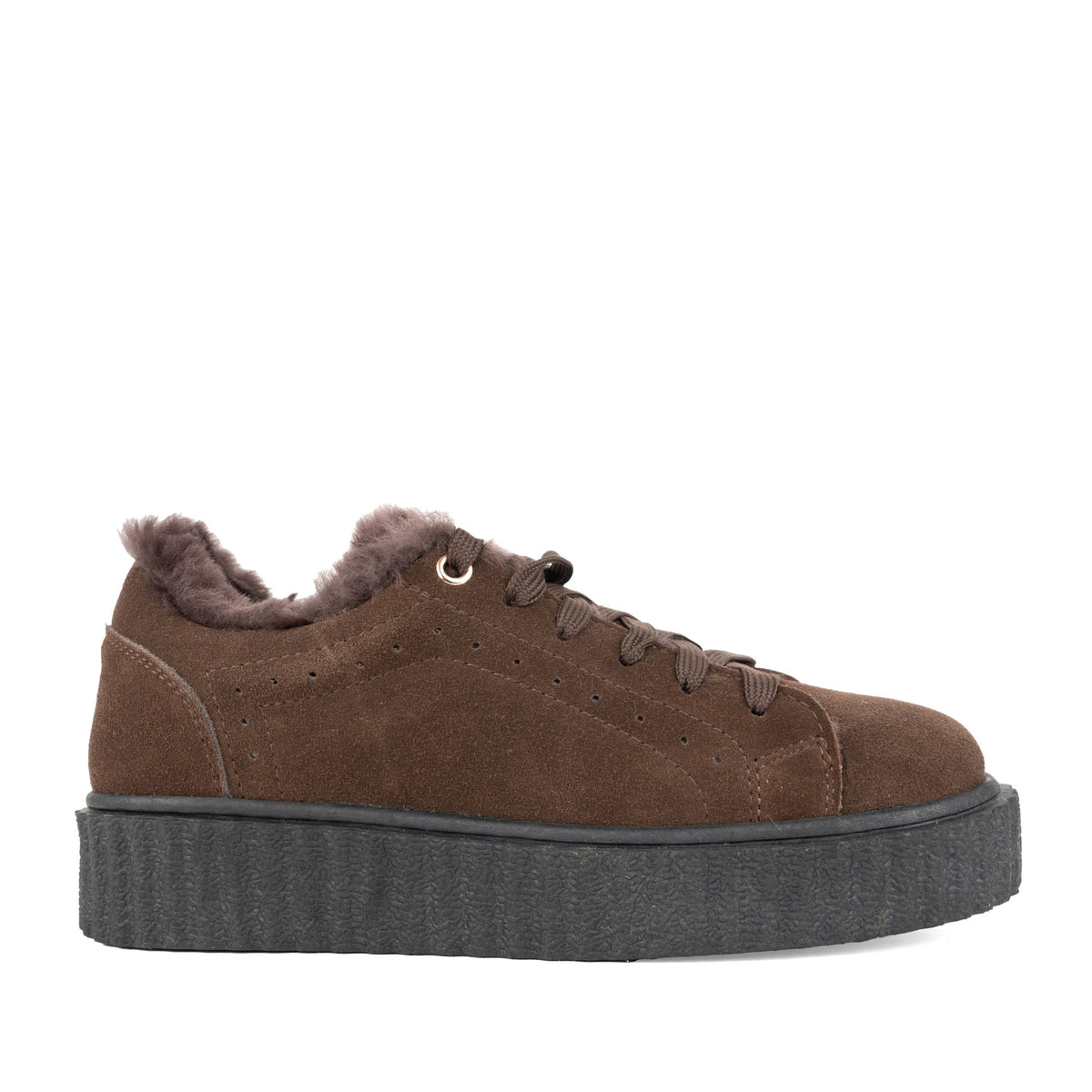 Women's Brown Warm Ankle Boots