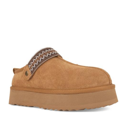 Women's Brown Slippers