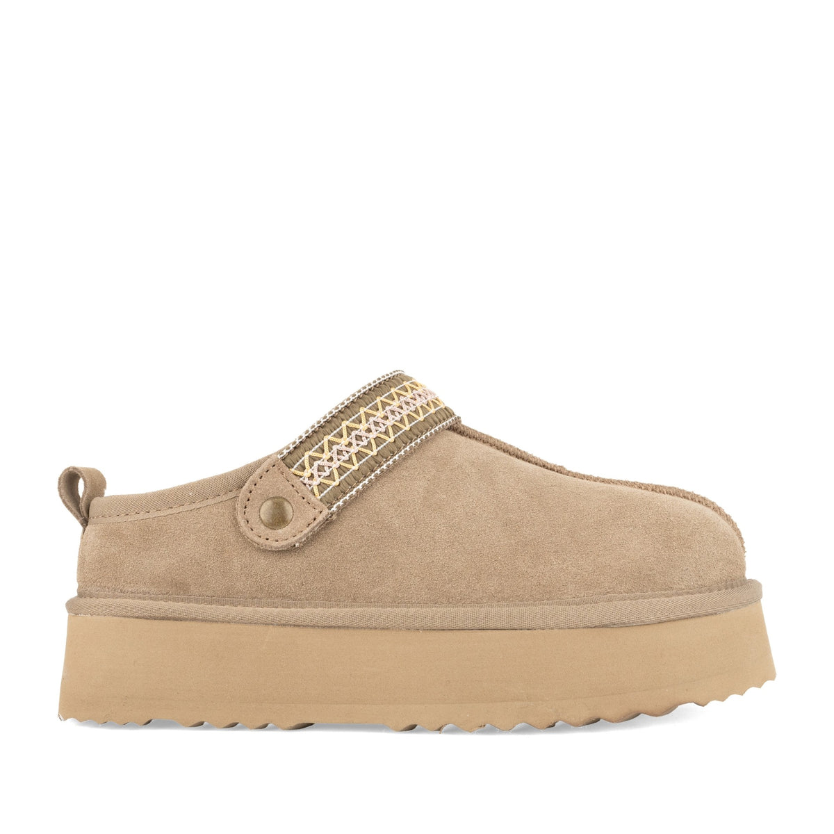 Women's Green Slippers