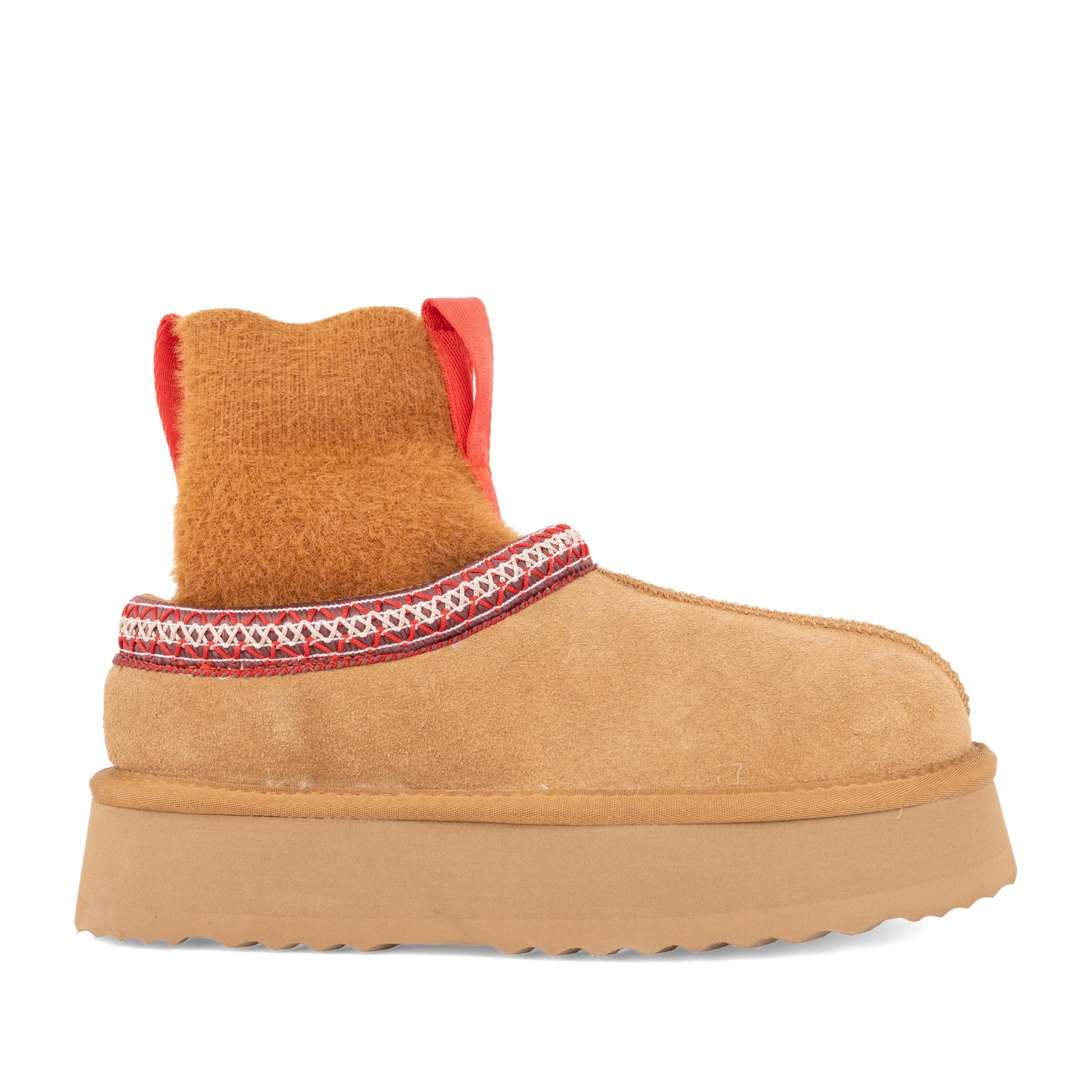 Women's Brown Warm Ankle Boots