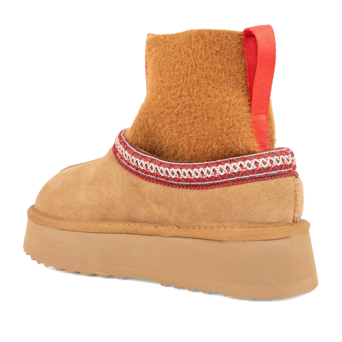 Women's Brown Warm Ankle Boots