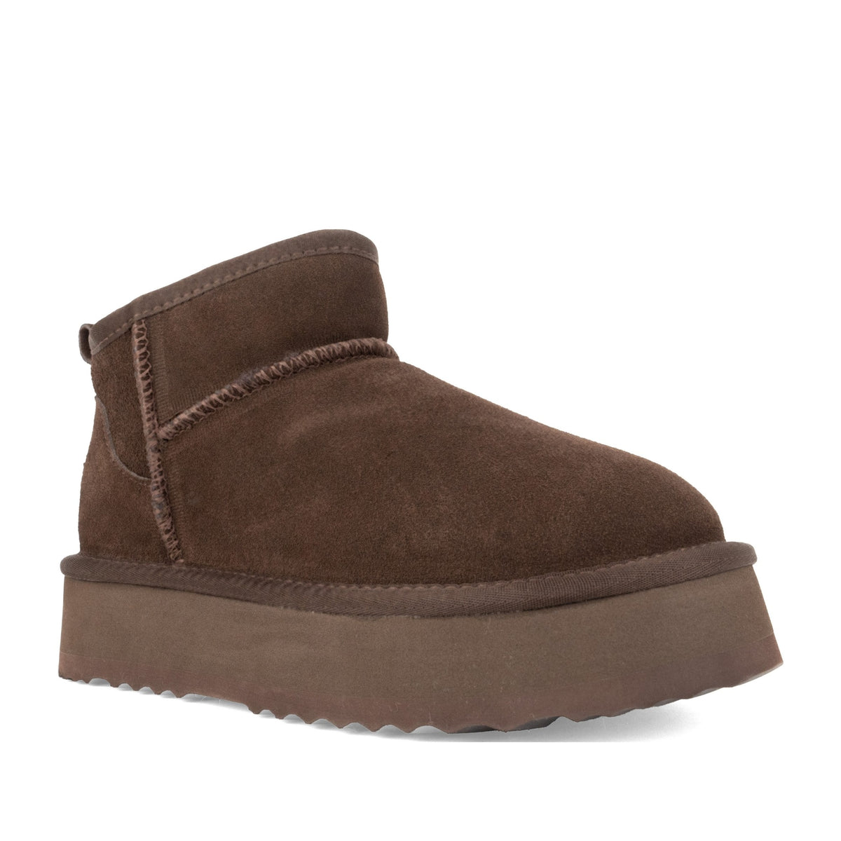 Women's Brown Warm Ankle Boots