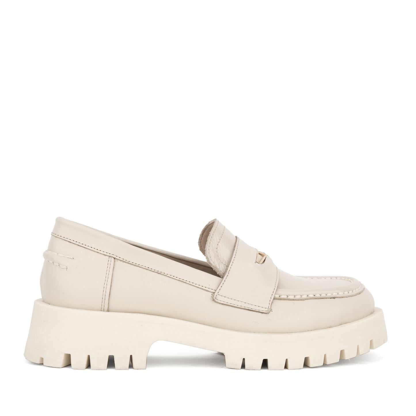 Women's Beige Loafers