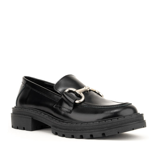 Women's Black Loafers