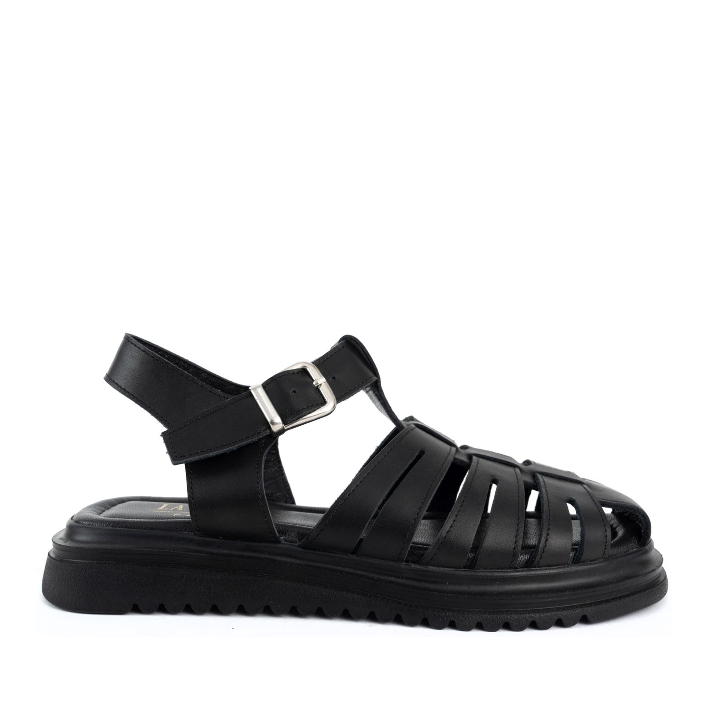 Women's Black Open-Toe Sandals