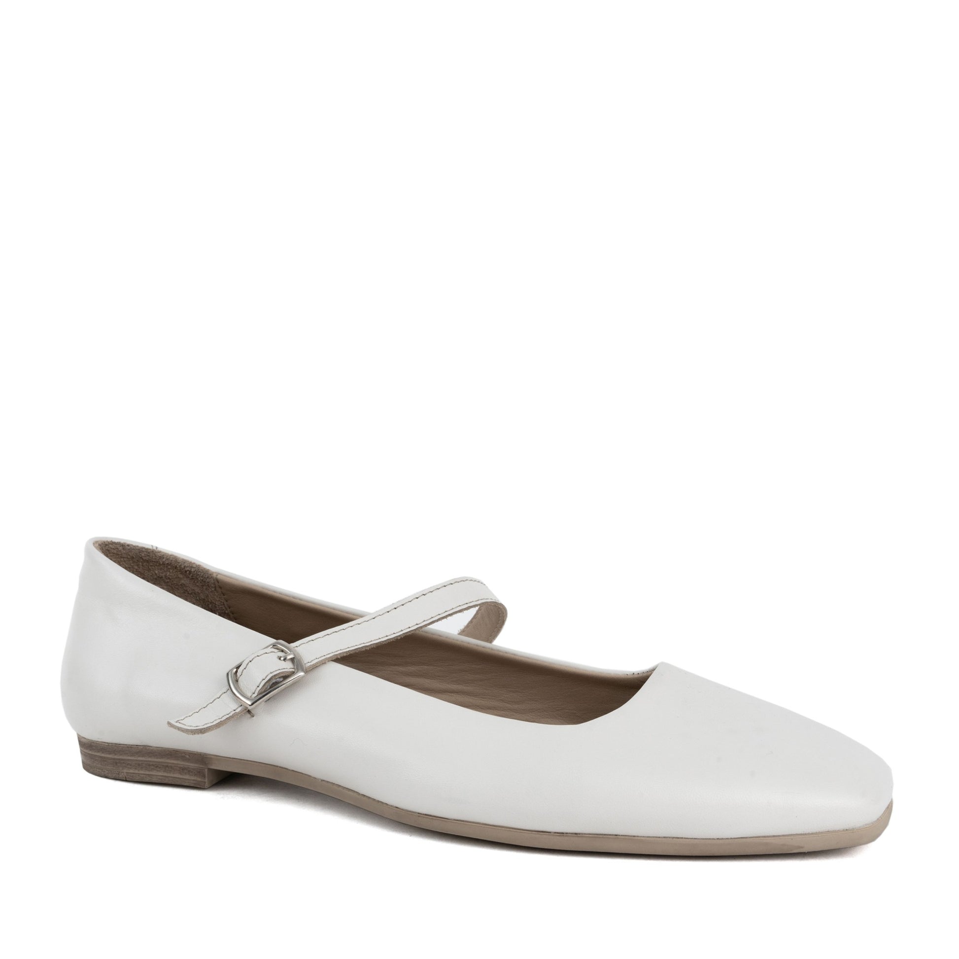 Women's Beige Ballet Flats