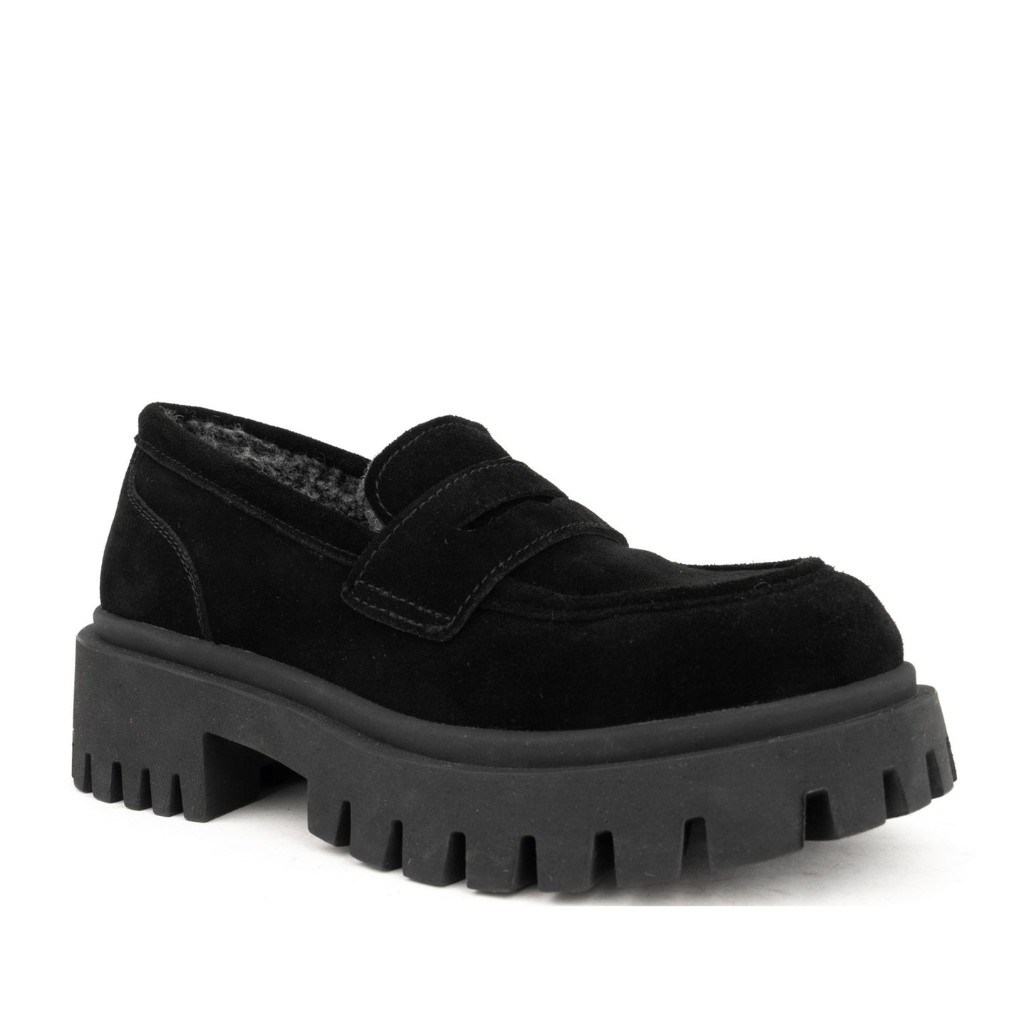 Women's Black Loafers