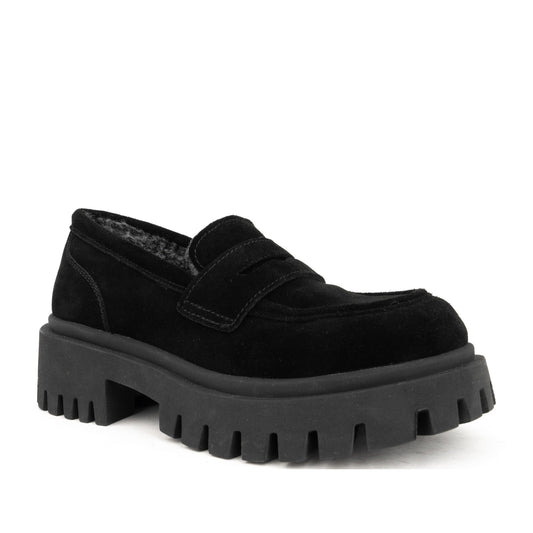 Women's Black Loafers