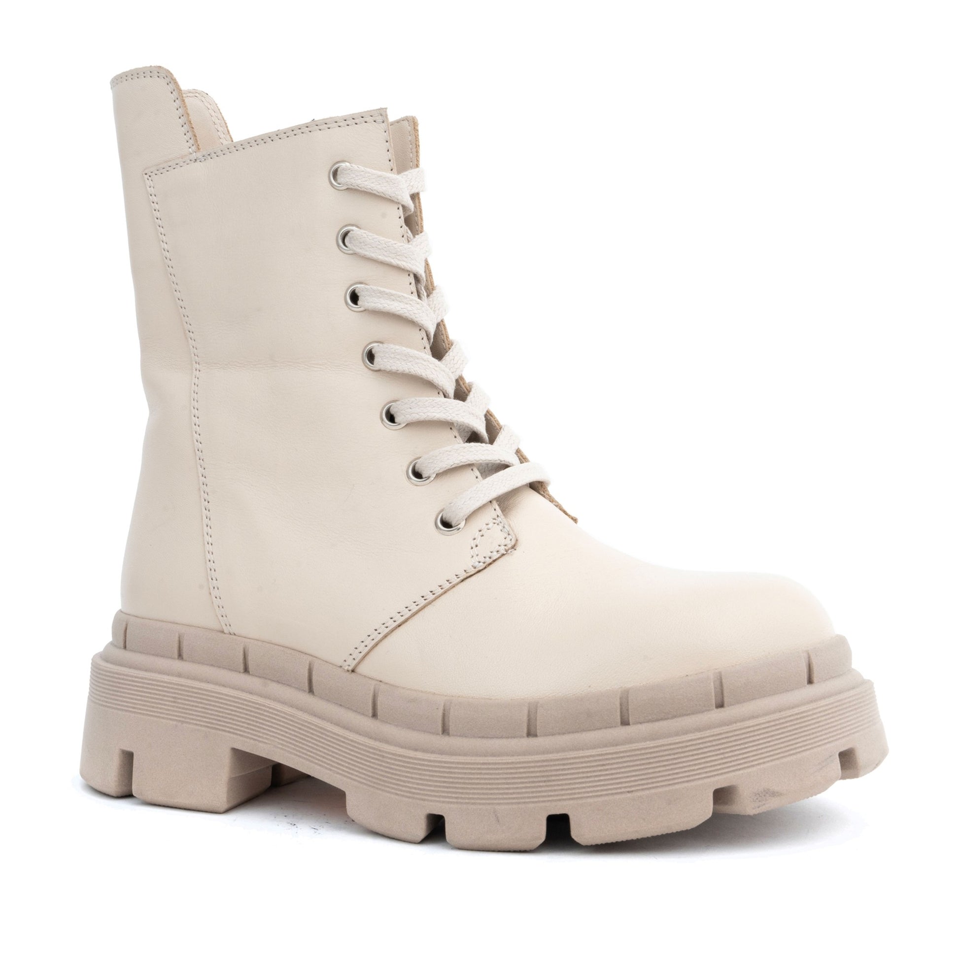 Tayra 03 Women's Beige Ankle Boots