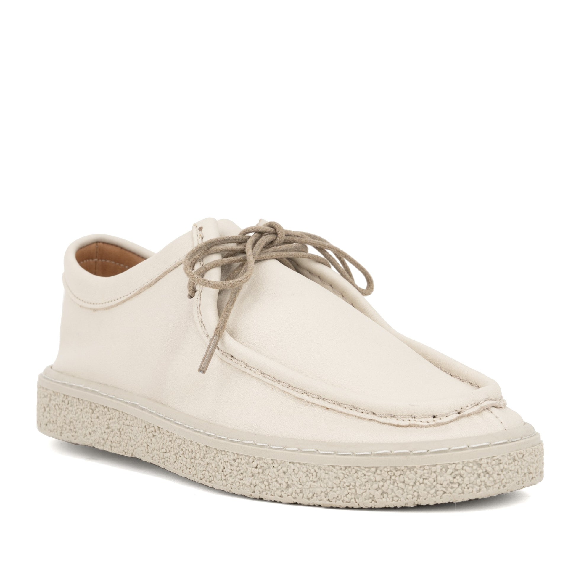 Women's Beige Moccasins