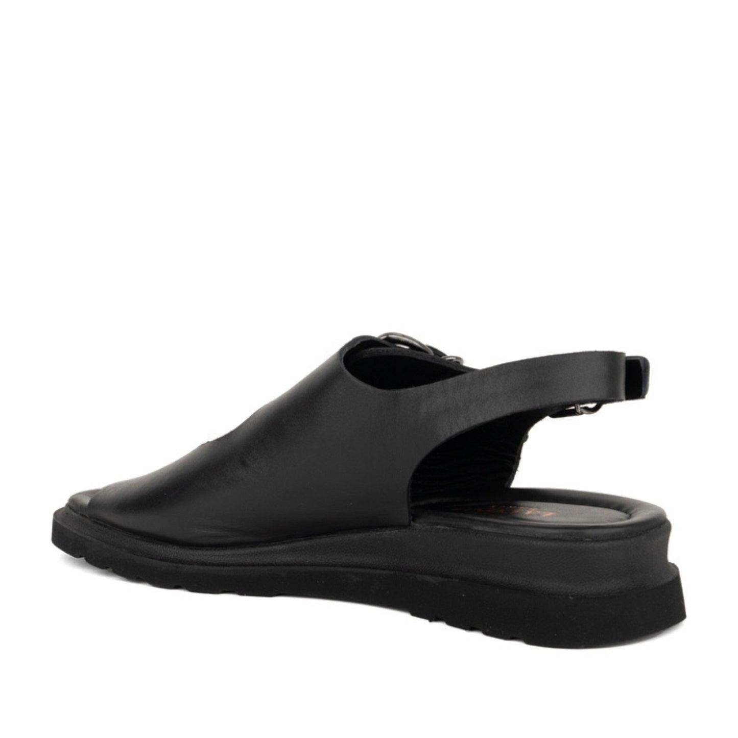 Women's Black Open-Toe Sandals