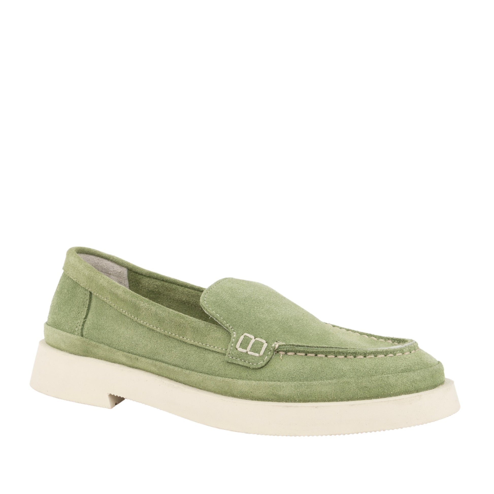 Women's Green Loafers