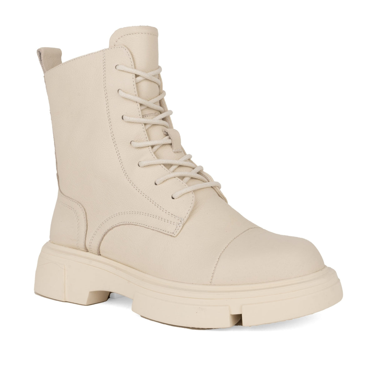 Women's Beige Ankle Boots