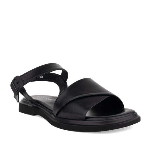 Women's Black Open-Toe Sandals