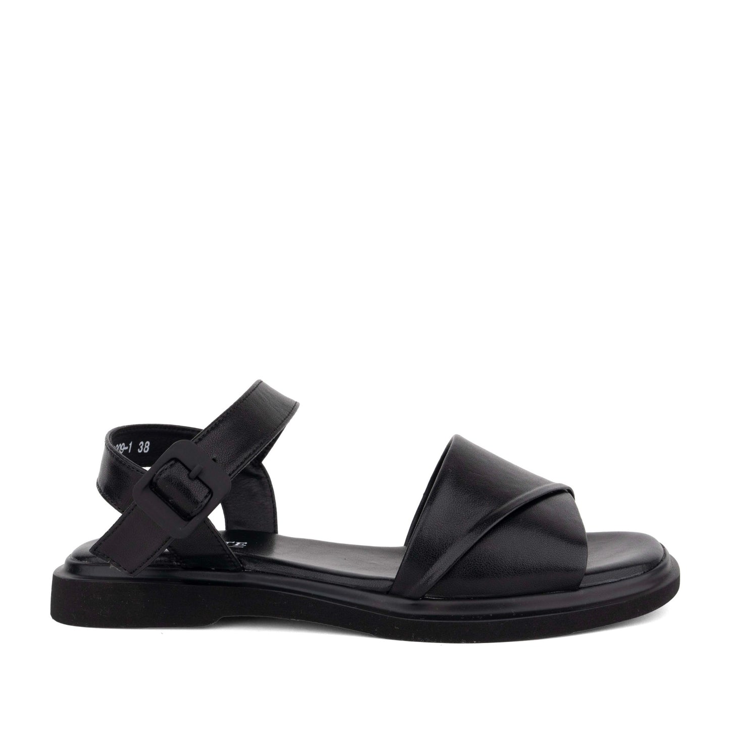 Women's Black Open-Toe Sandals