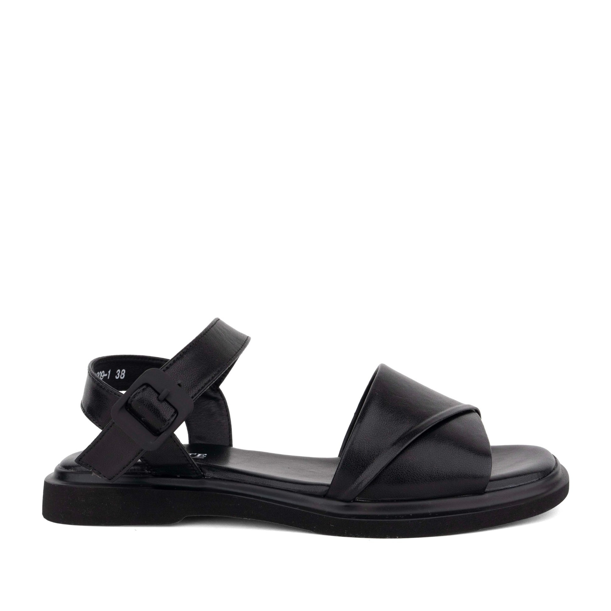 Women's Black Open-Toe Sandals