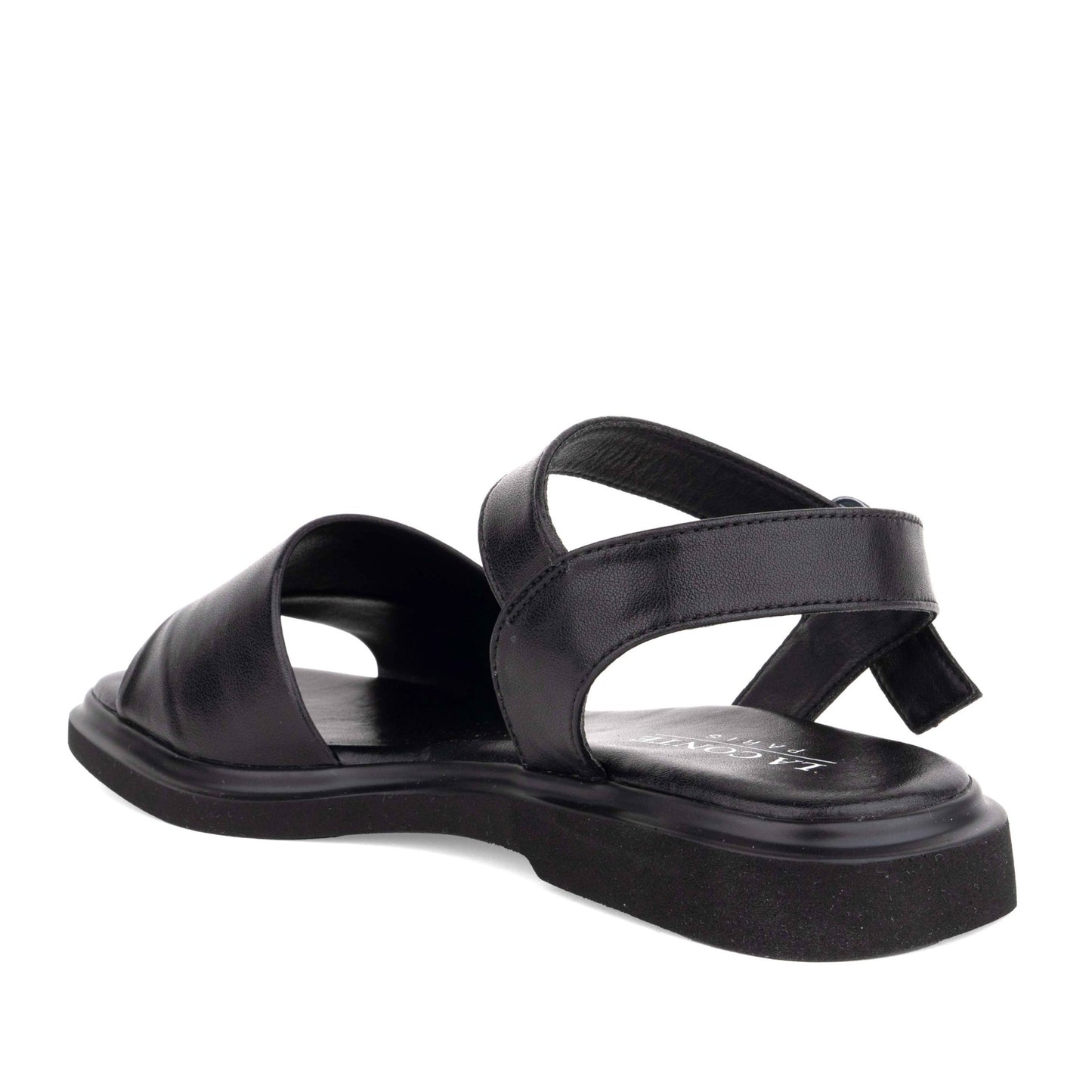 Women's Black Open-Toe Sandals