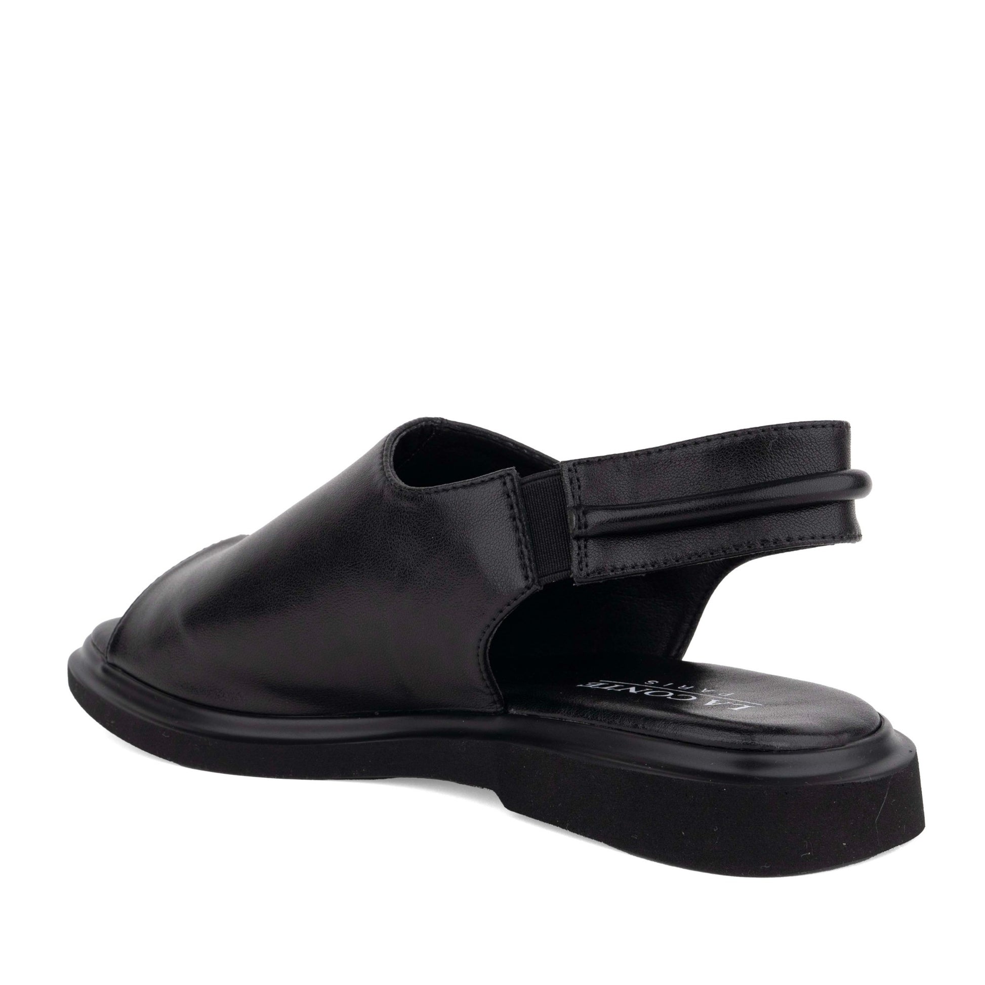 Women's Black Open-Toe Sandals