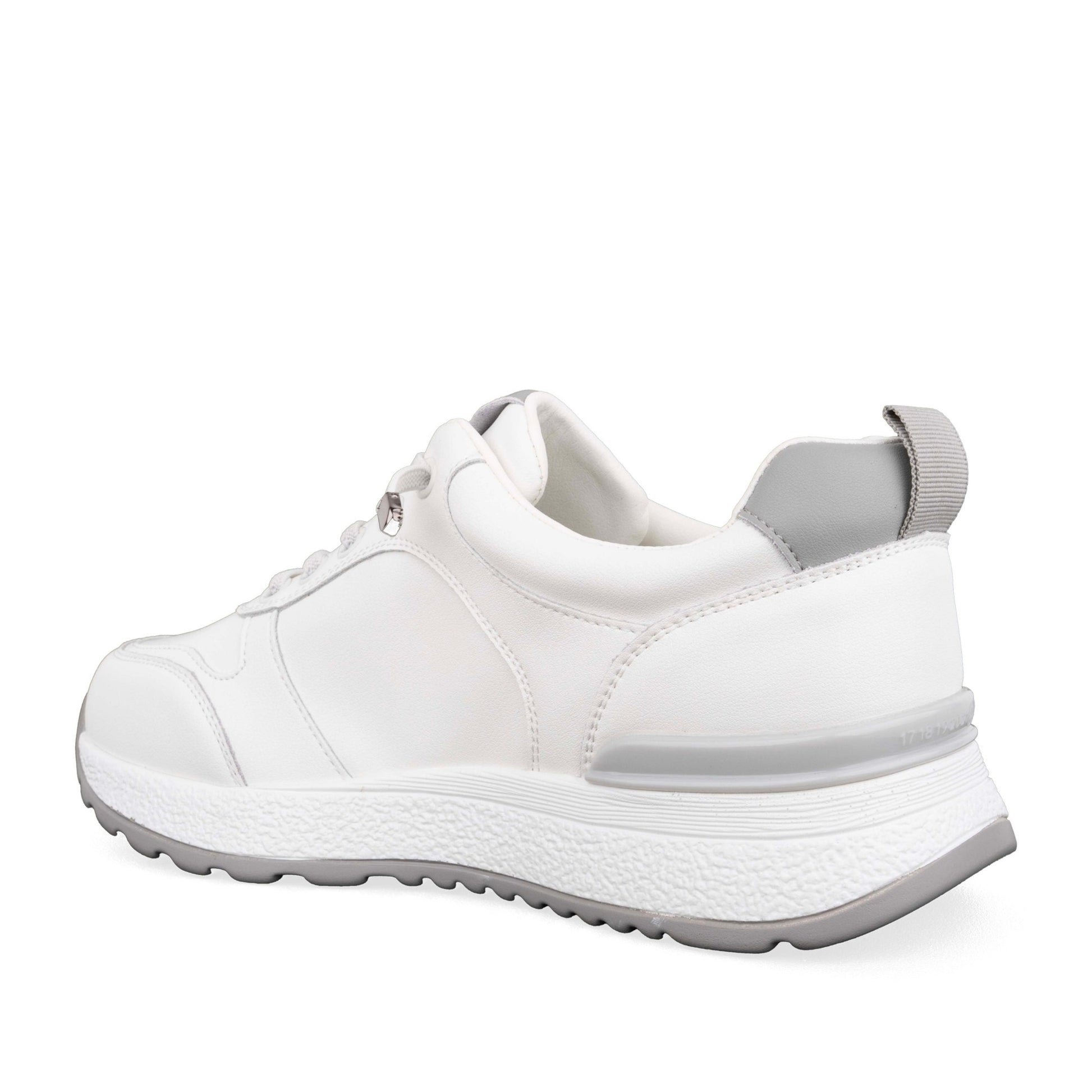 Women's White Wedge Fashion Sneakers