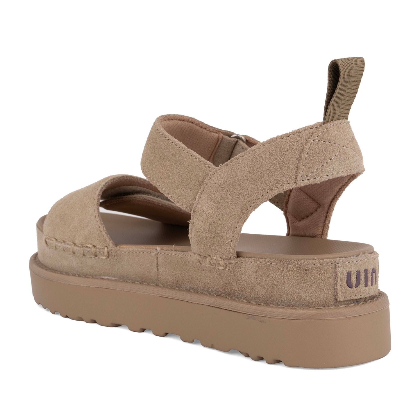 Women's Beige Wedge Open-Toe Sandals
