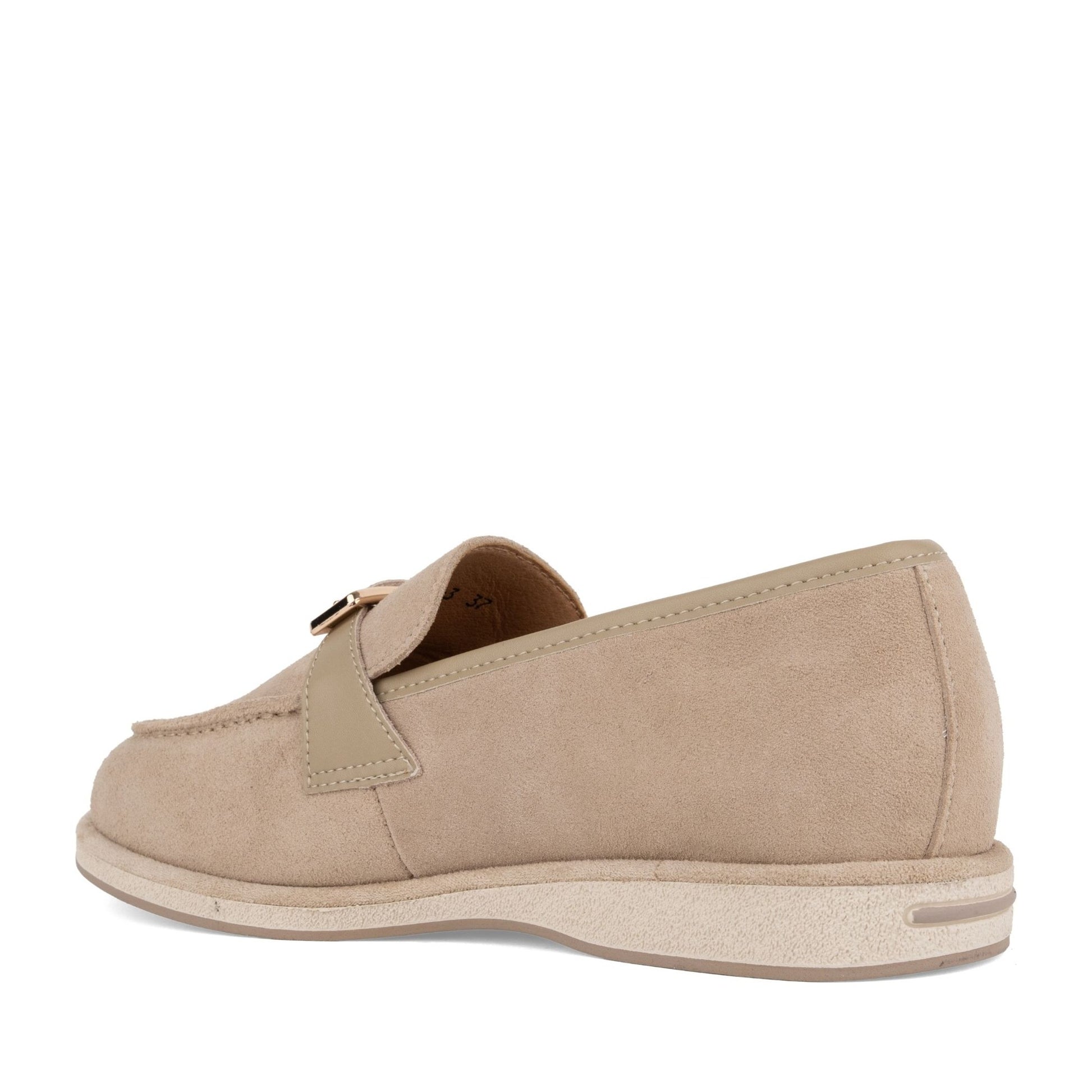 Women's Beige Loafers