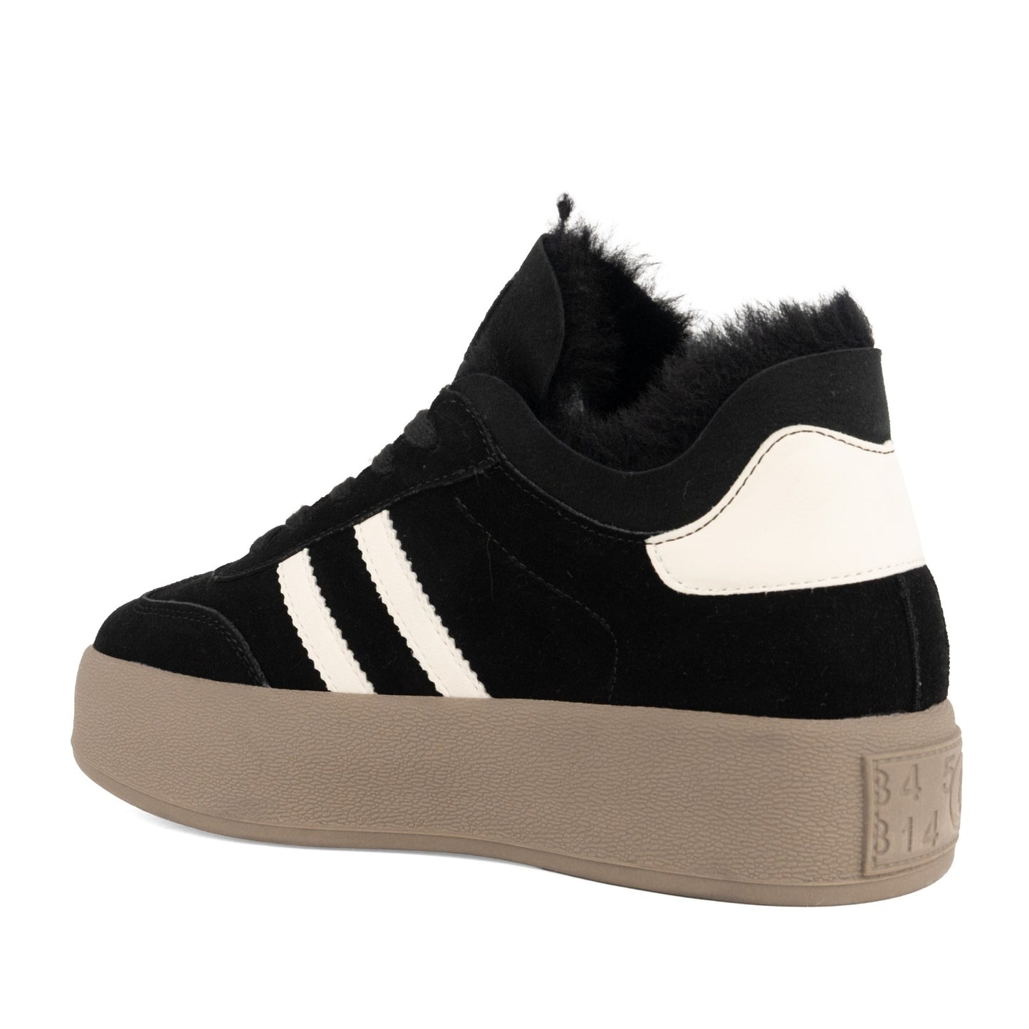 Women's Black Fashion Sneakers