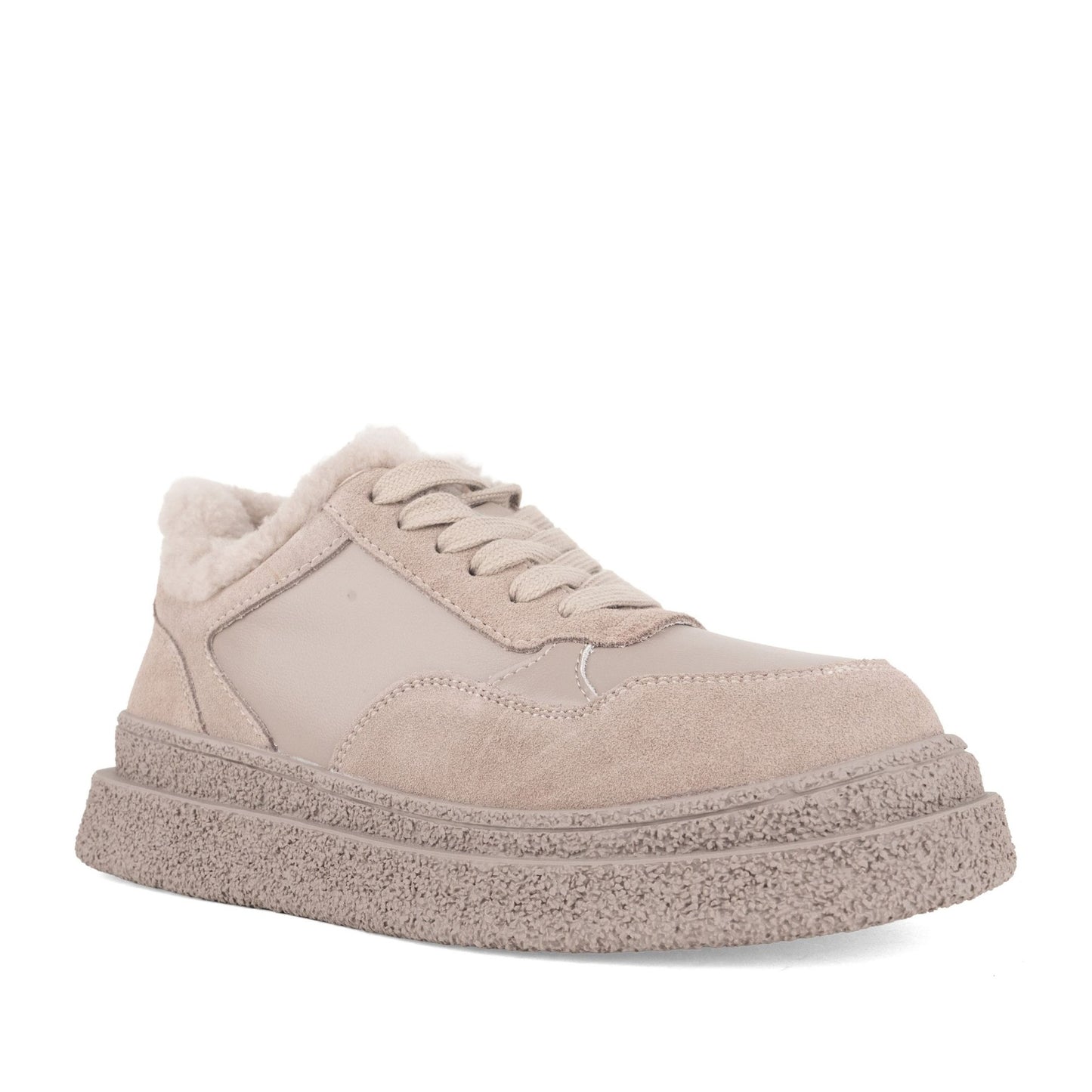Women's Gray Warm Shoes