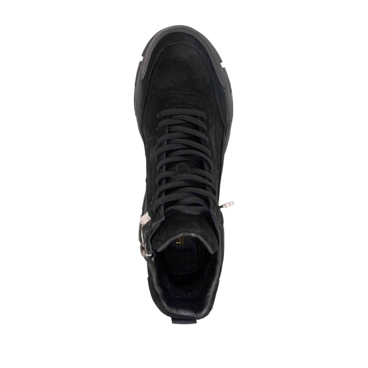 black casual closed booties