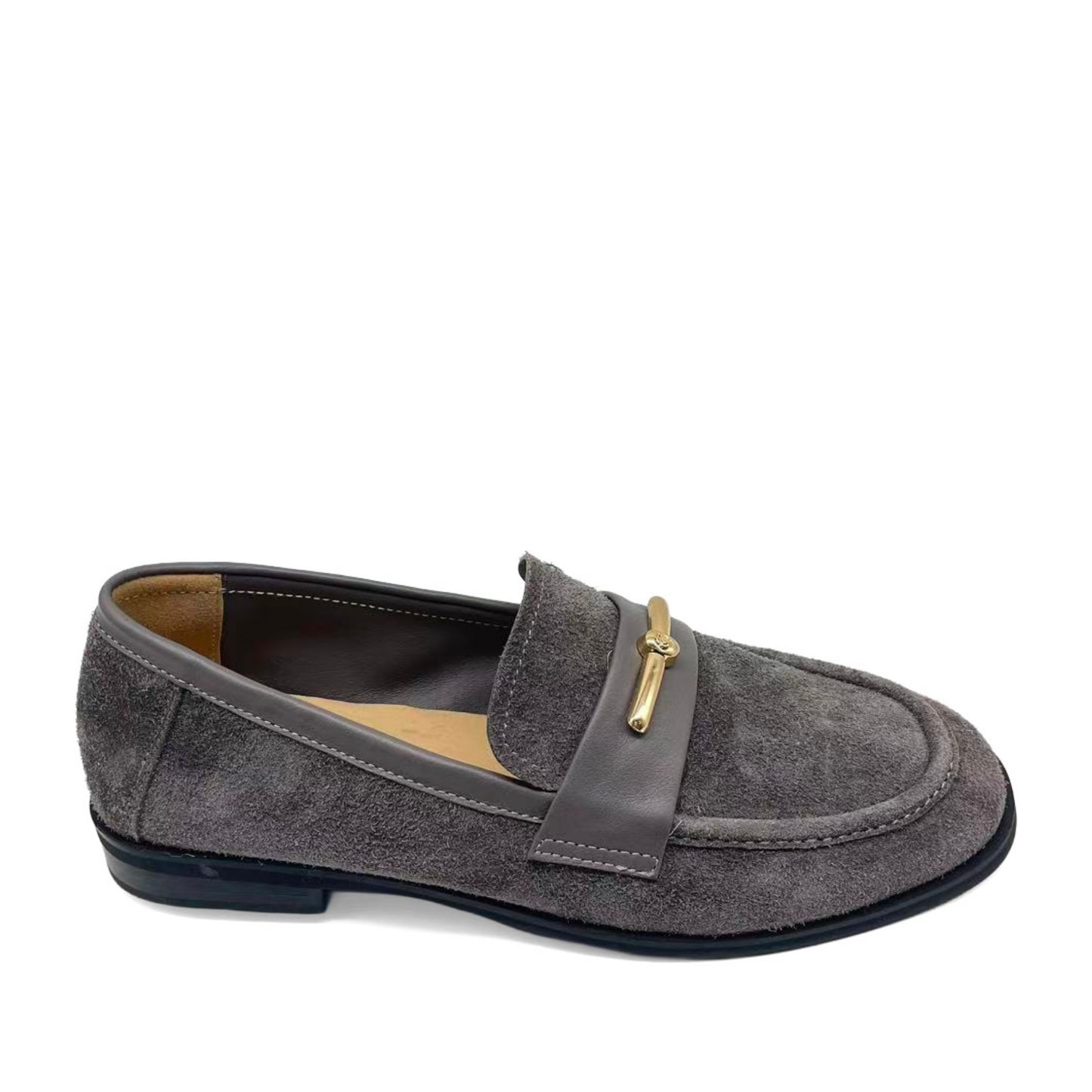 Women's Gray Loafers
