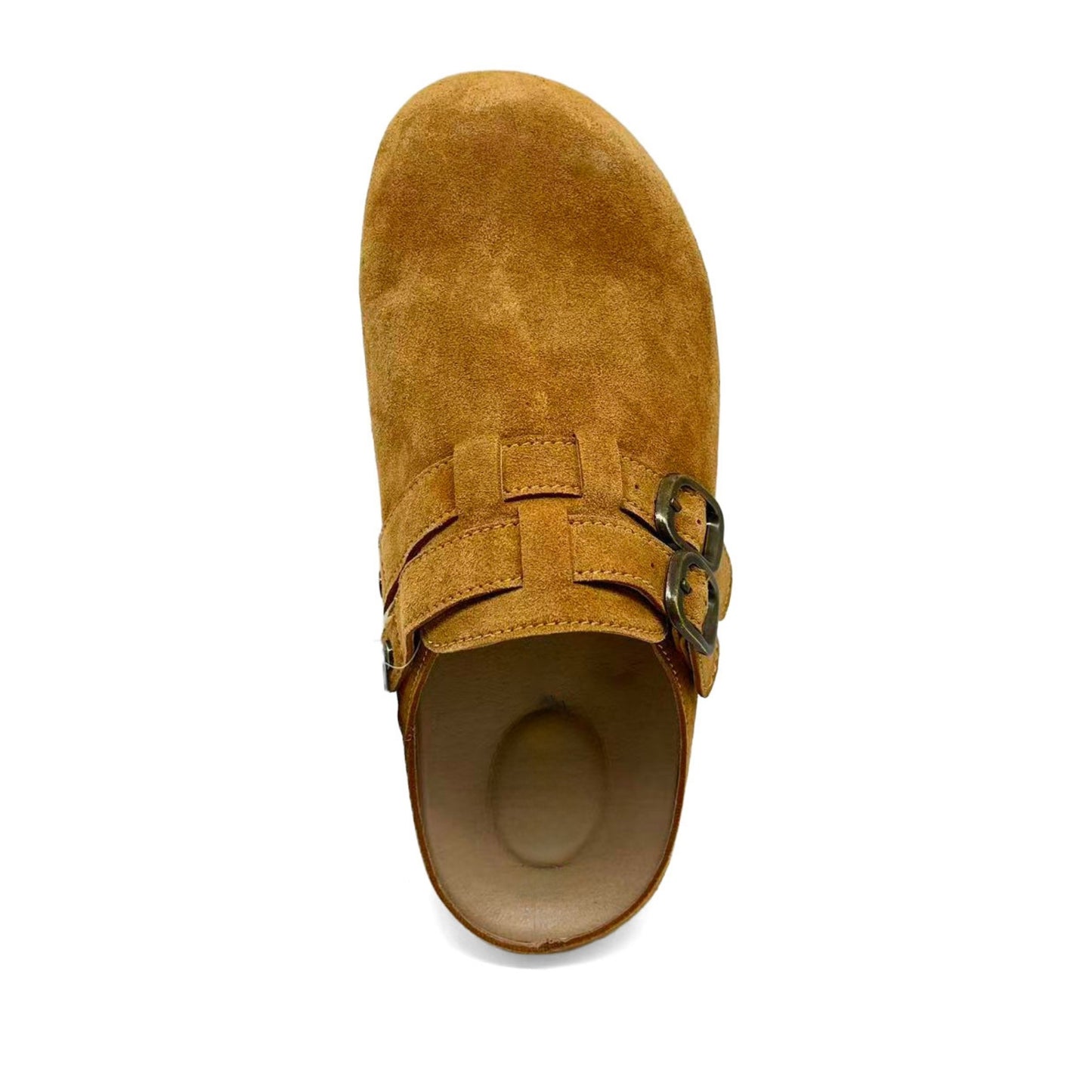 Women's Brown Mule Slippers