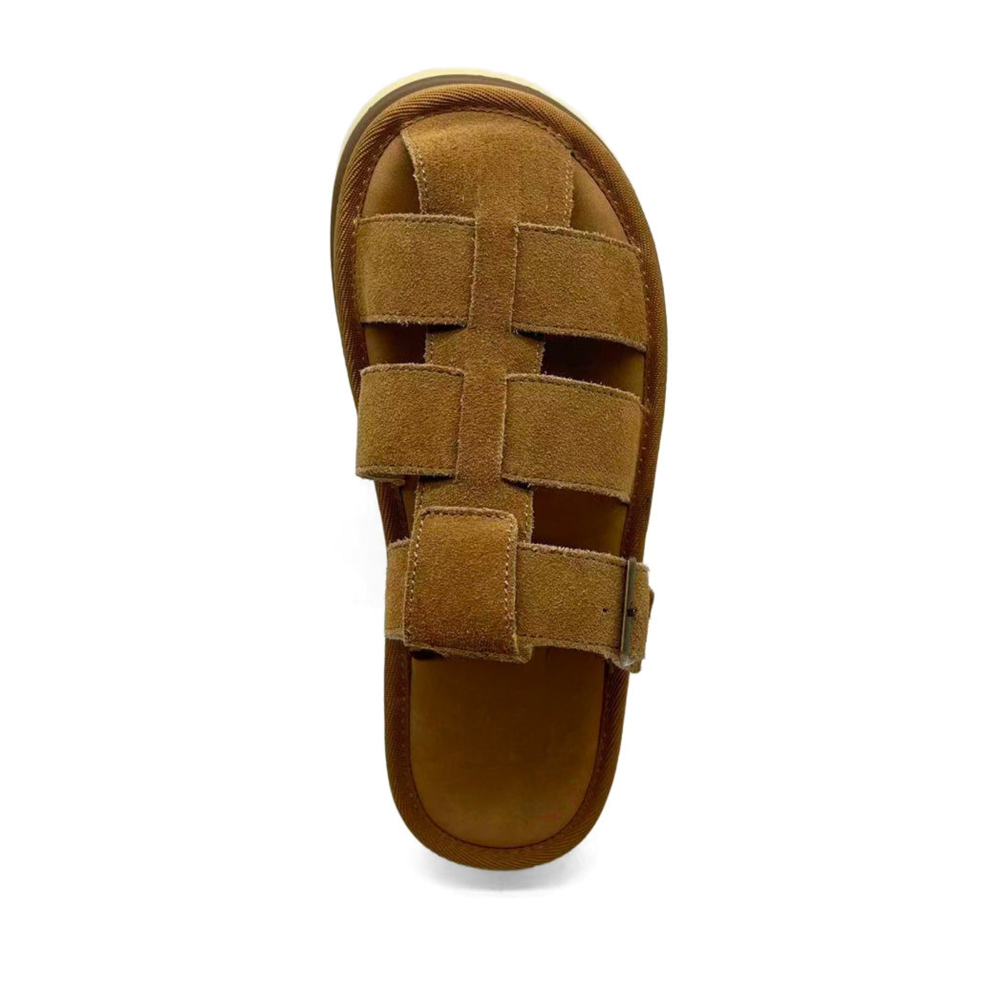 Women's Brown Wedge Slippers