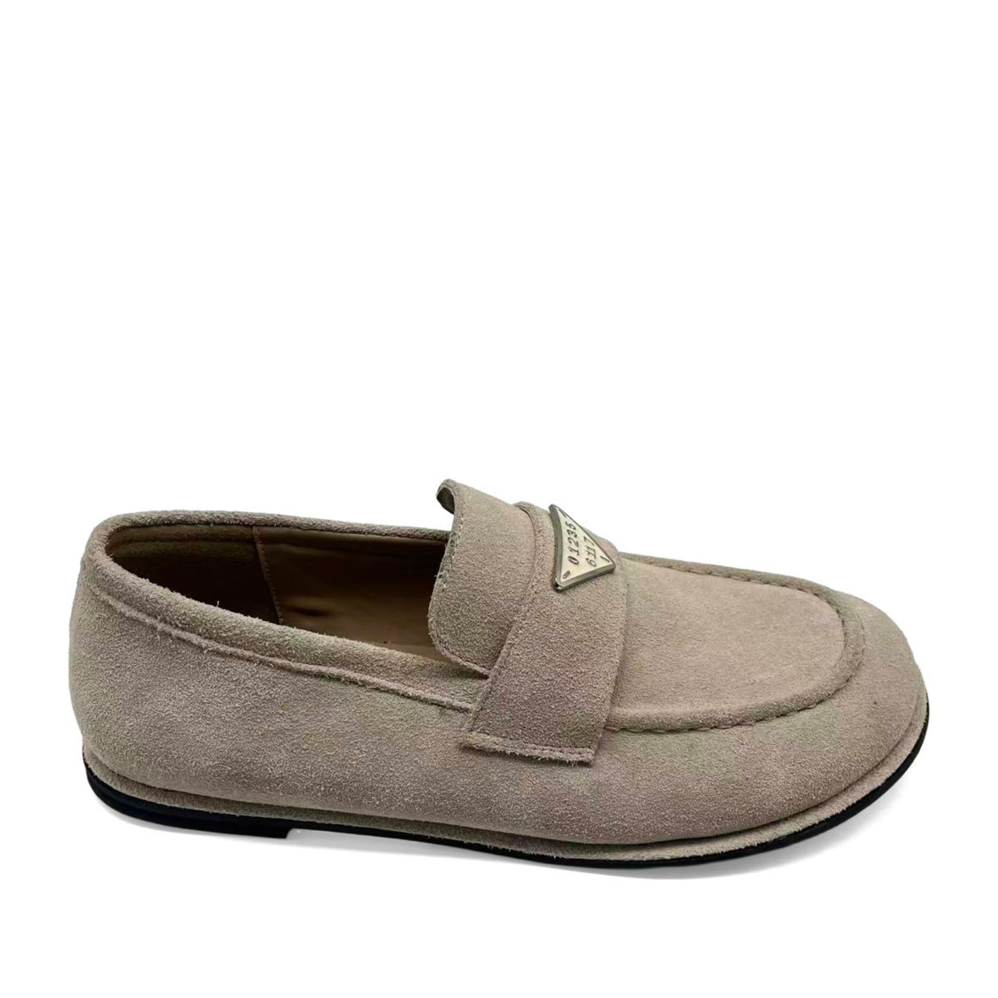 Women's Beige Loafers