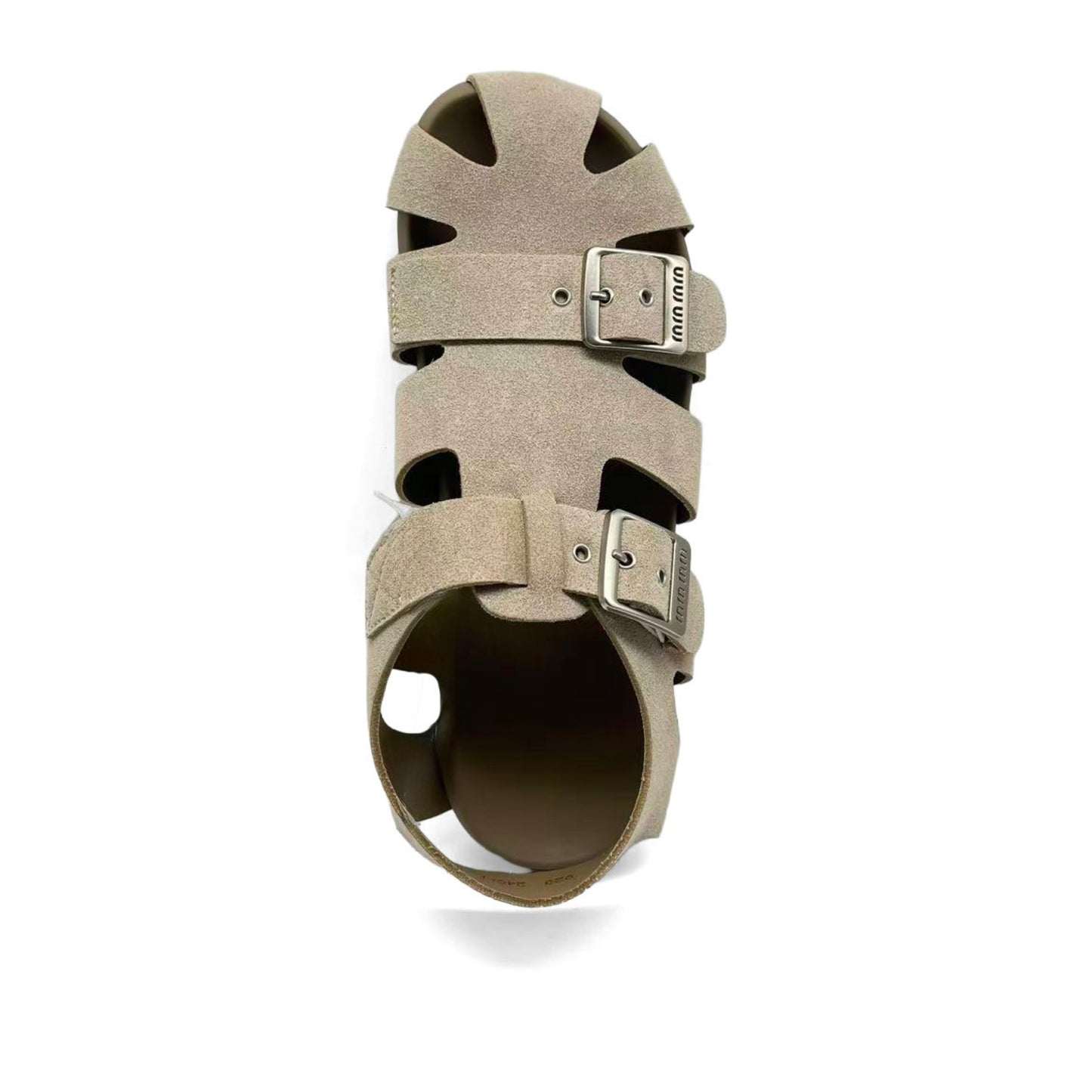 Women's Brown Open-Toe Sandals
