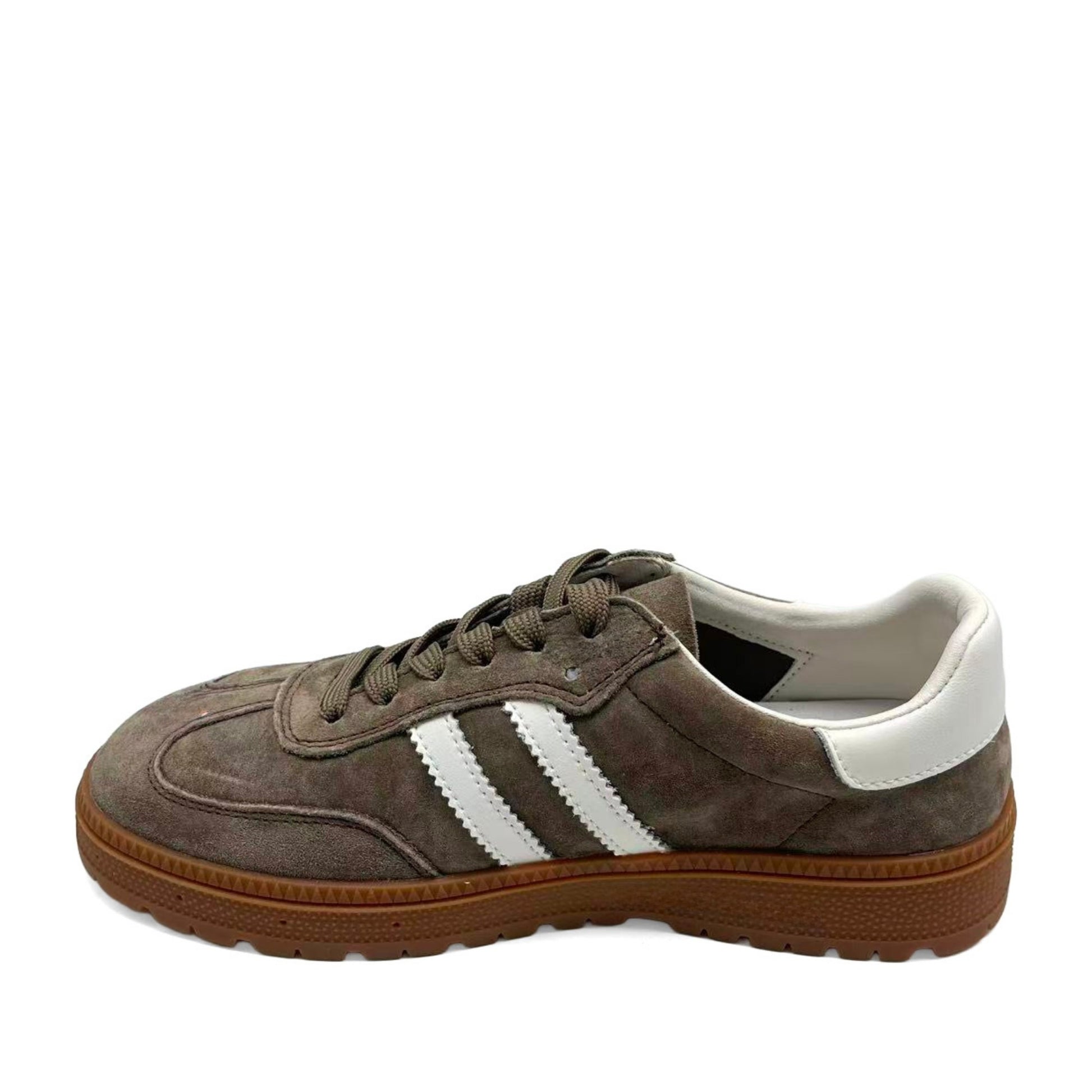 Women's Brown Wedge Fashion Sneakers