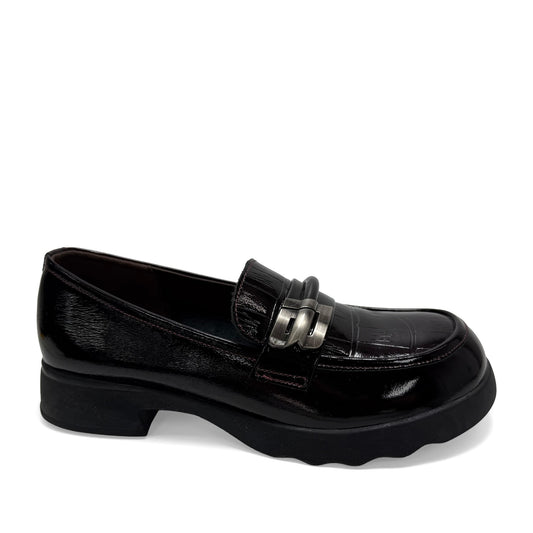 Women's Red Loafers