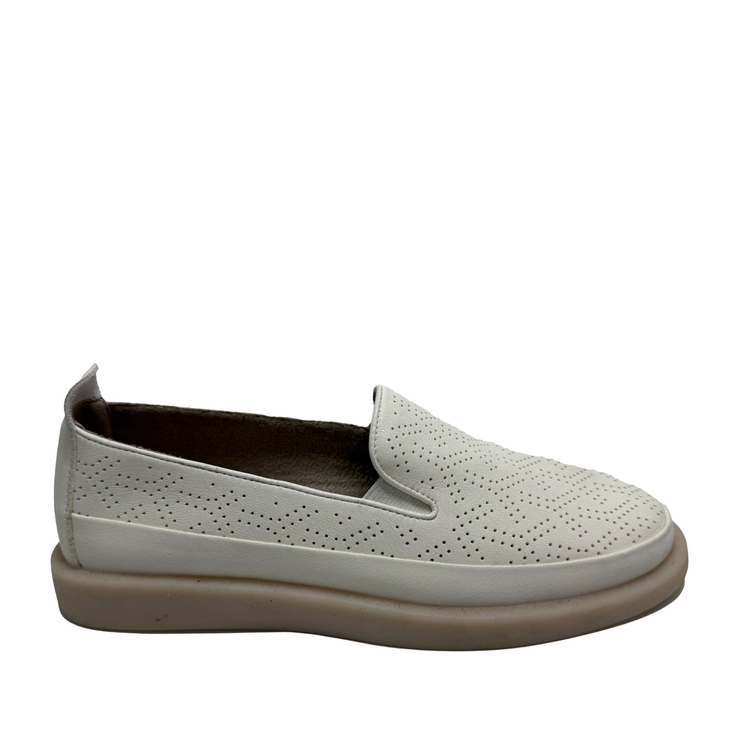 Women's Beige Wedge Fashion Sneakers