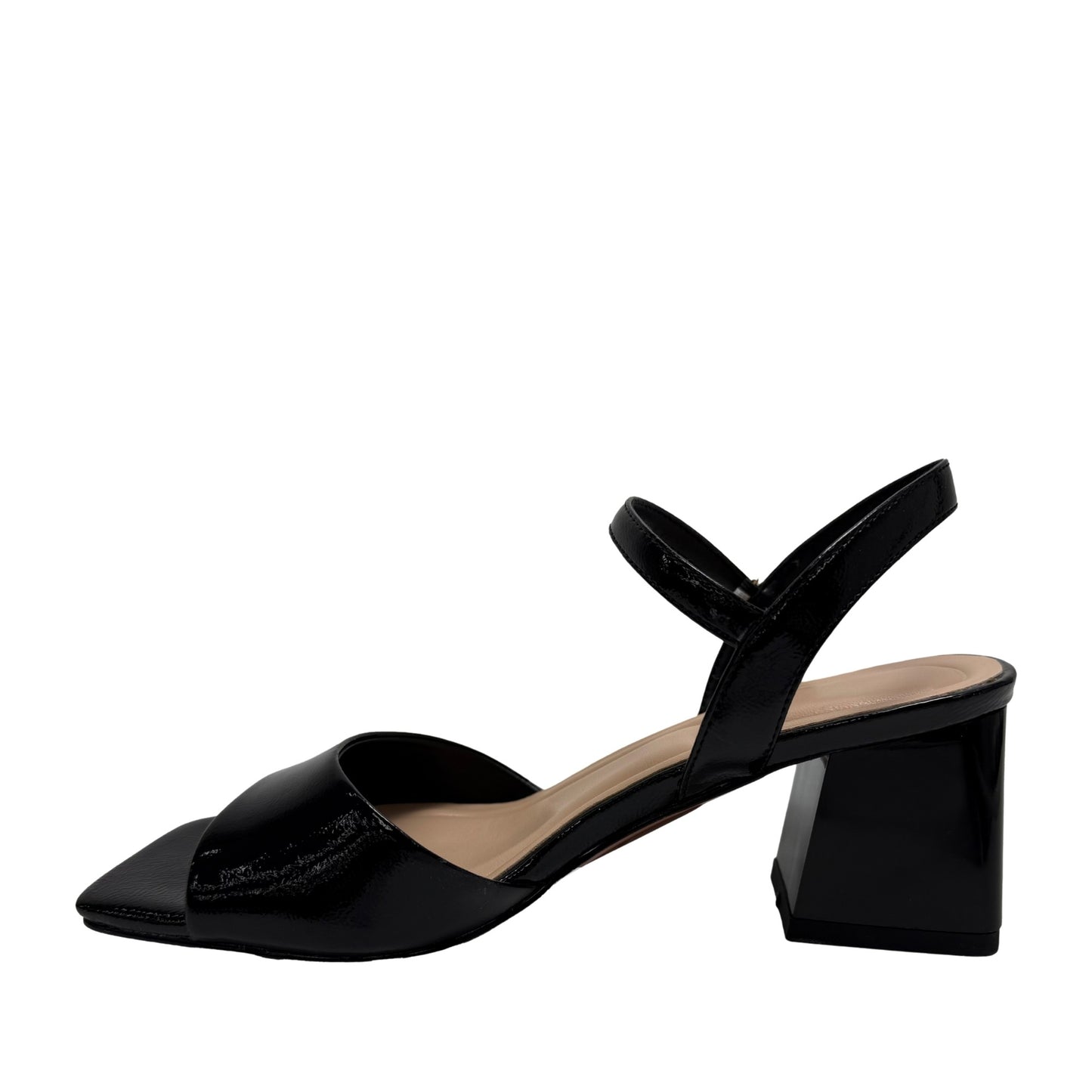 Women's Black Dress Open-Toe Sandals