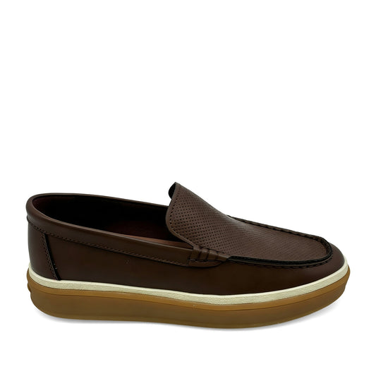 Women's Brown Wedge Fashion Sneakers