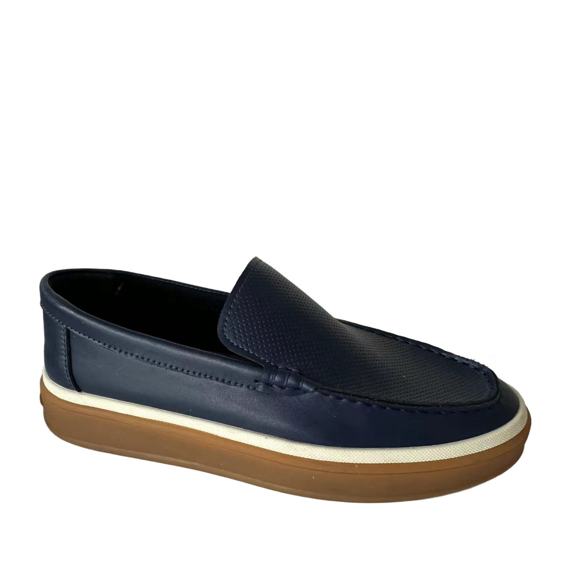 Women's Blue Wedge Fashion Sneakers