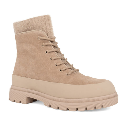Women's Beige Ankle Boots
