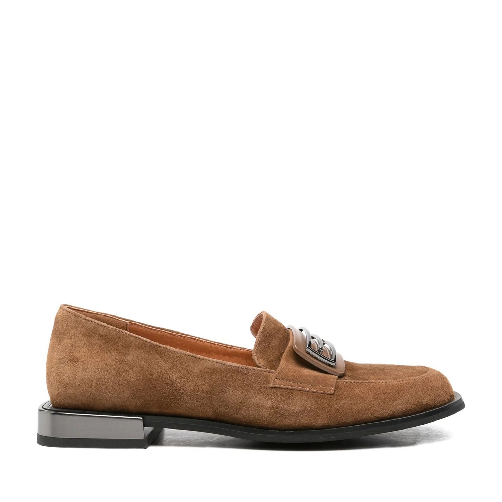 Women's Brown Dress Loafers