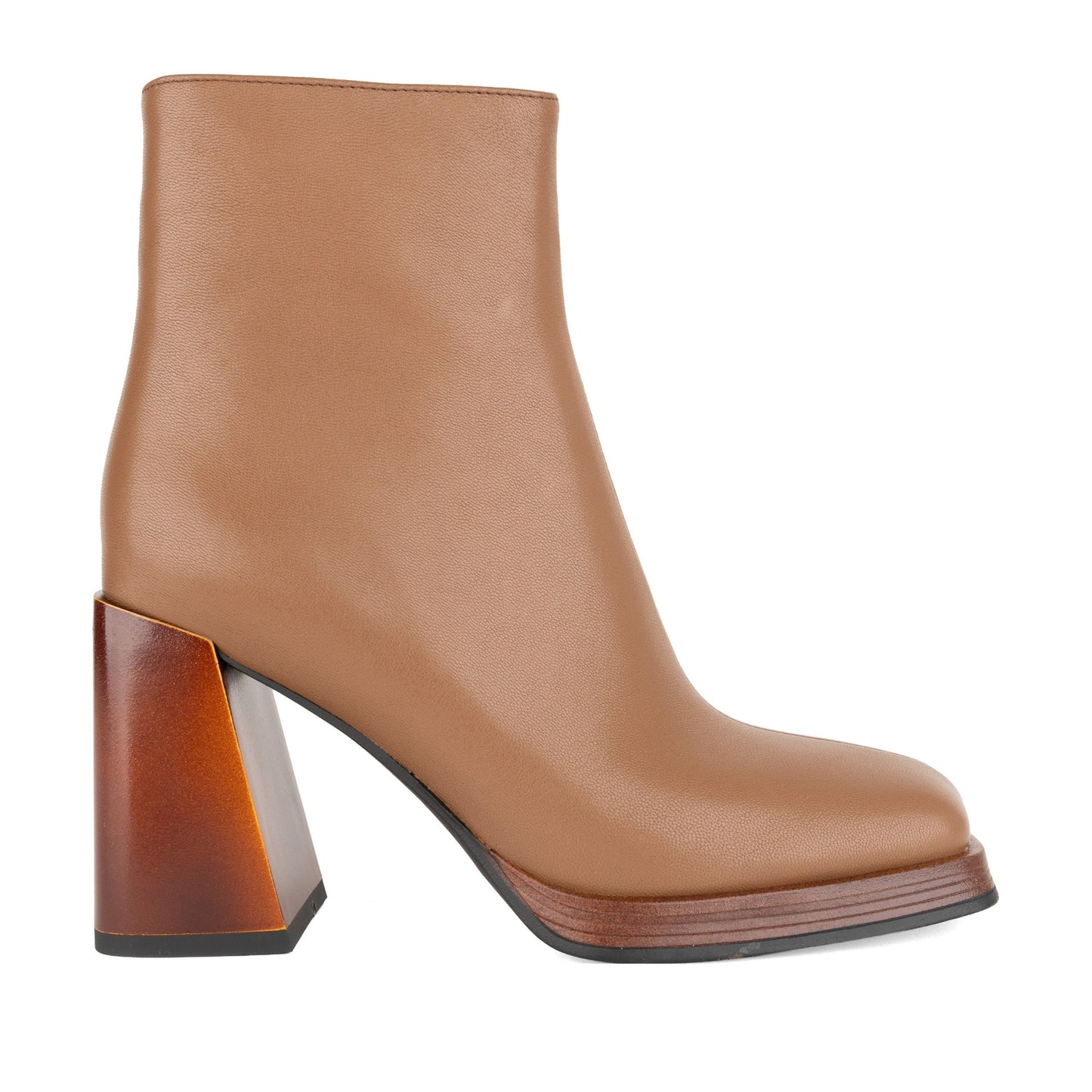 Women's Beige Ankle Boots