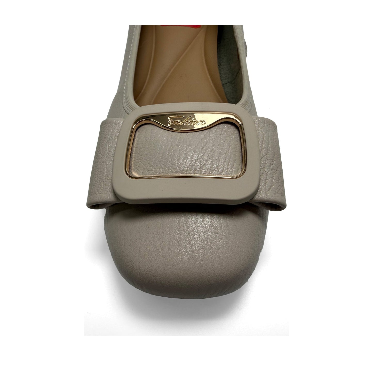 Women's Beige Ballet Flats